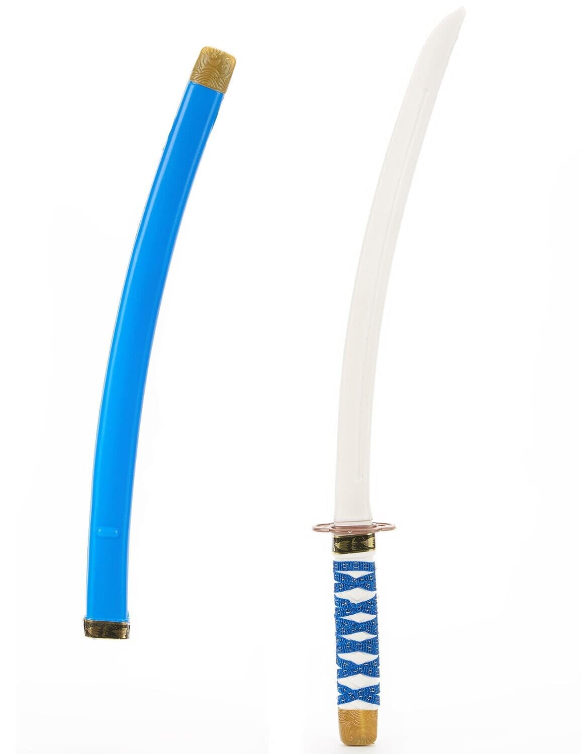 Sabre de Ninja en plastique bleu