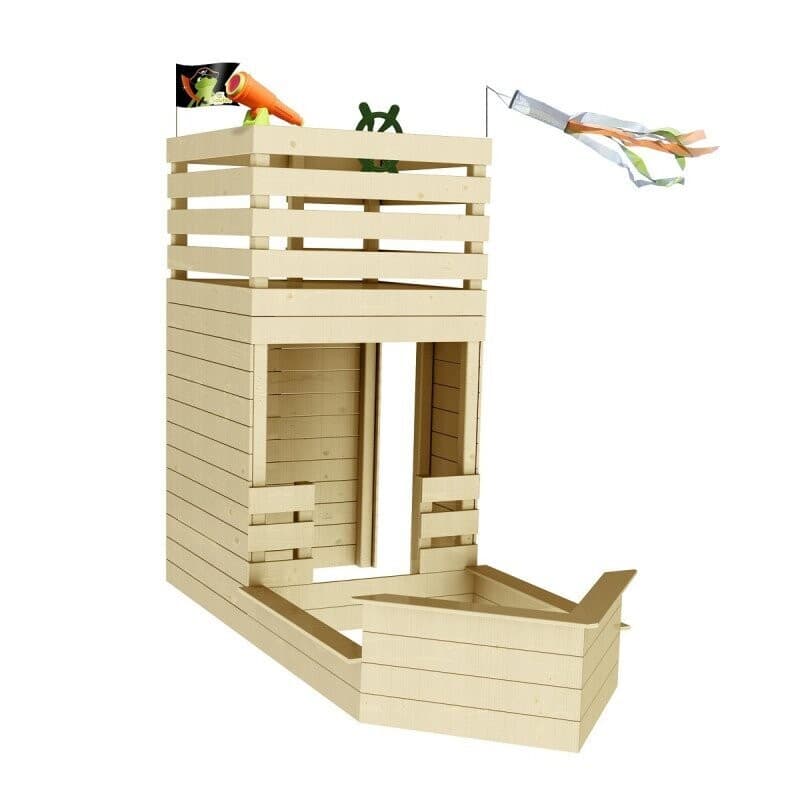 Soulet Tour Maisonnette en bois pour enfant - Hacker