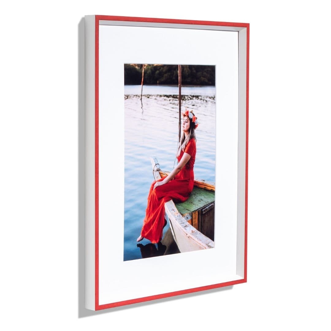 Cadre Rouge Cerise 21x29.7cm