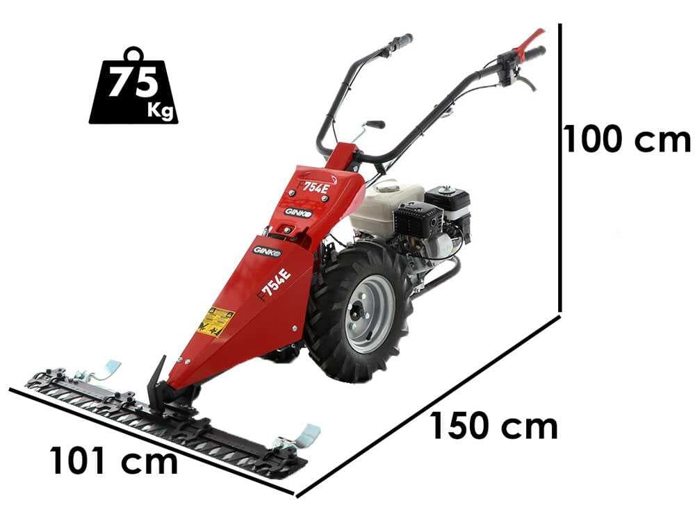 Ginko MGM FC 754 E – Mehrzweckgerät Balkenmäher – Honda GX160