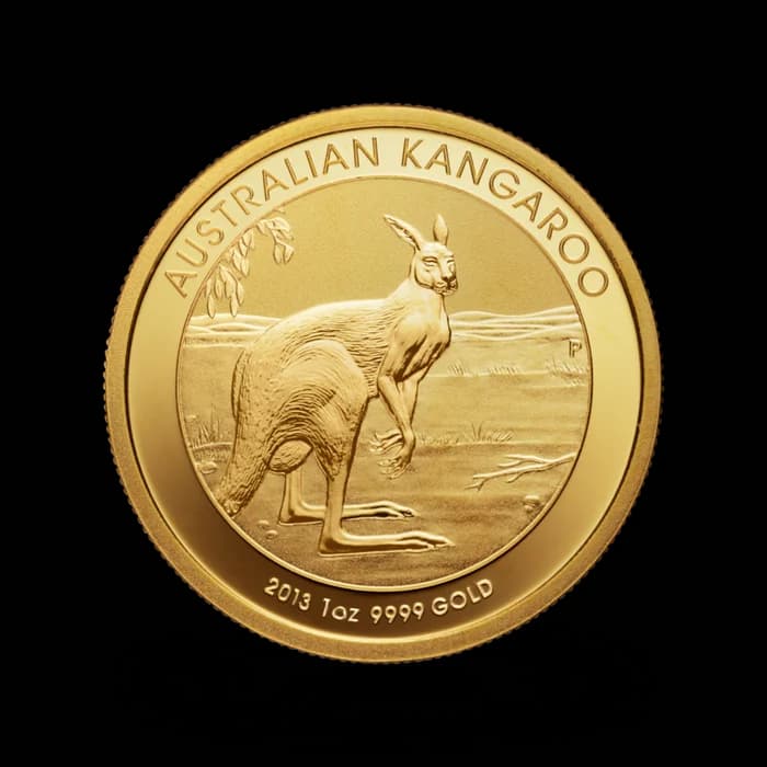 1 oz Australian Kangaroo Goldmünze - 100 Dollars Australien verschiedene Jahrgänge