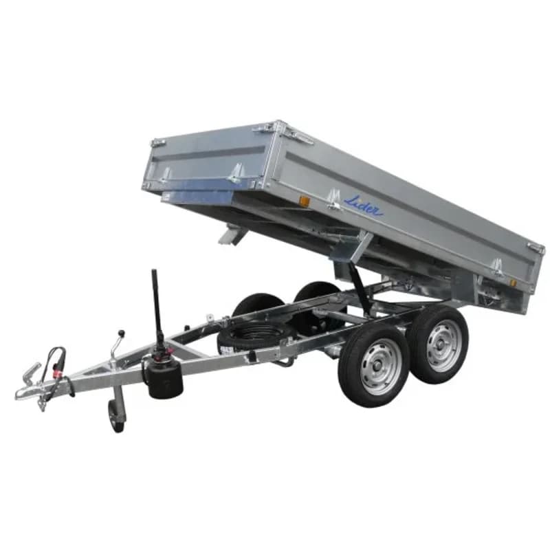 Remorque benne hydraulique LIDER 750 KG