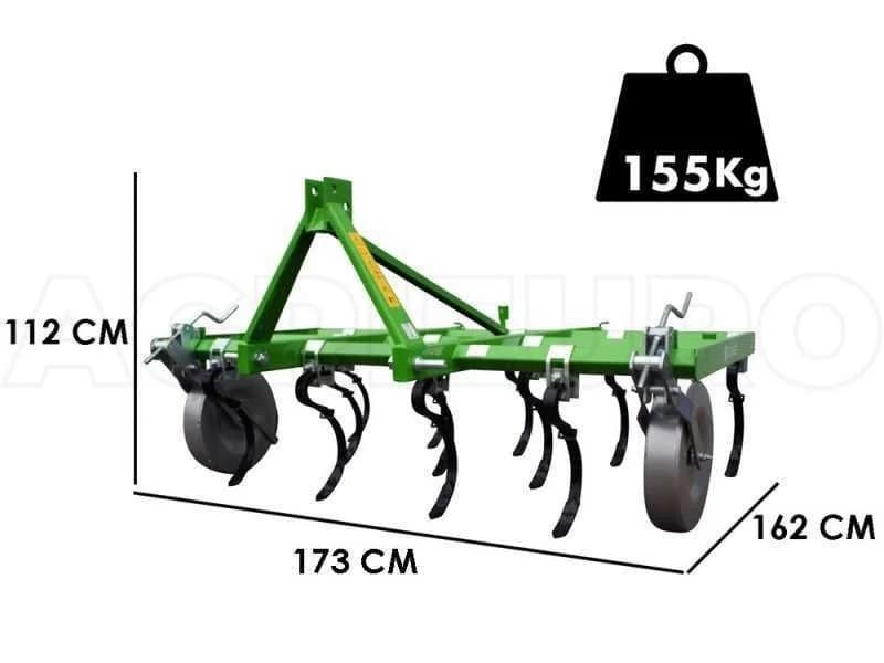 Cultivateur à ressorts Bomet Dorado 11 dents 170 cm