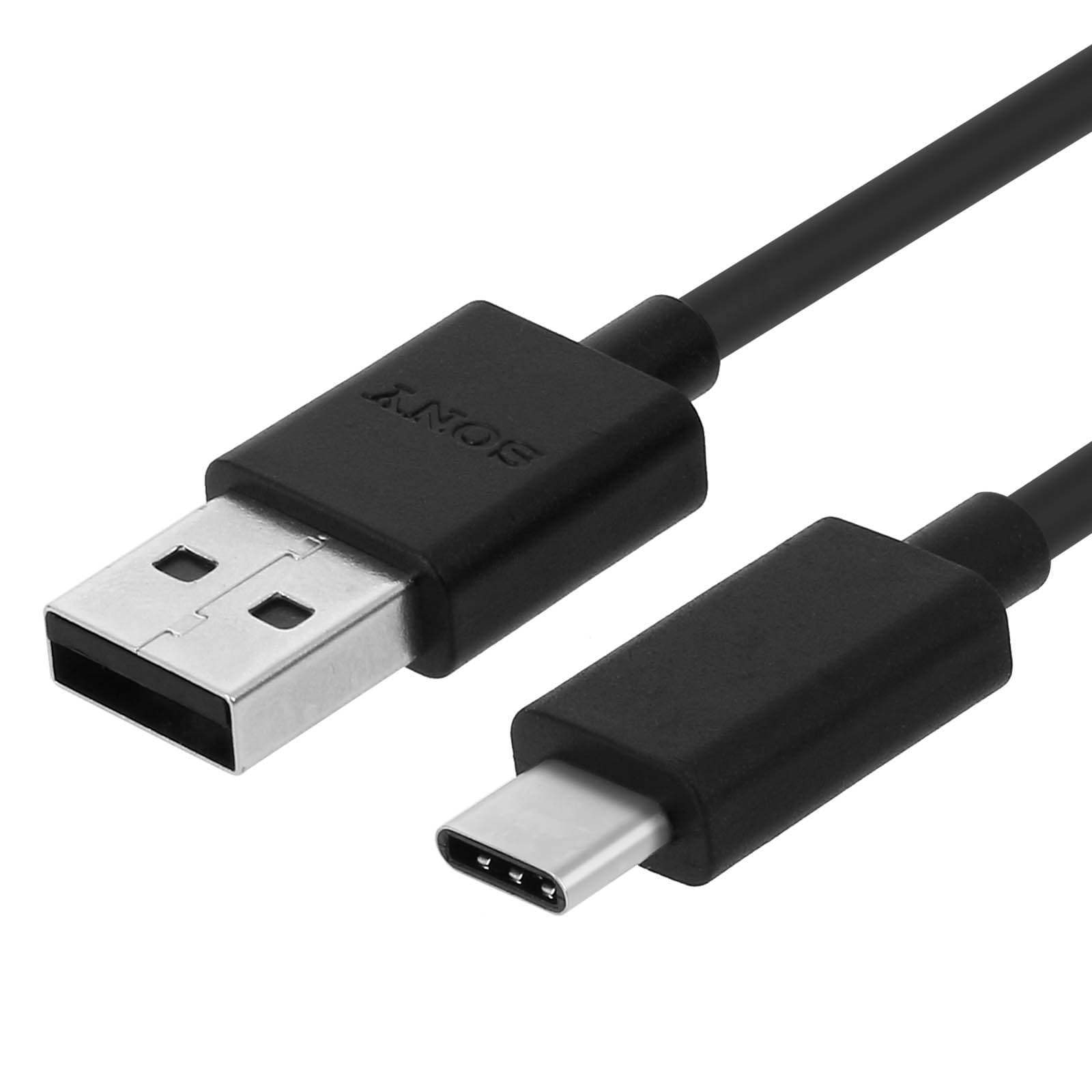 Câble USB type C 1m Sony Original, Noir