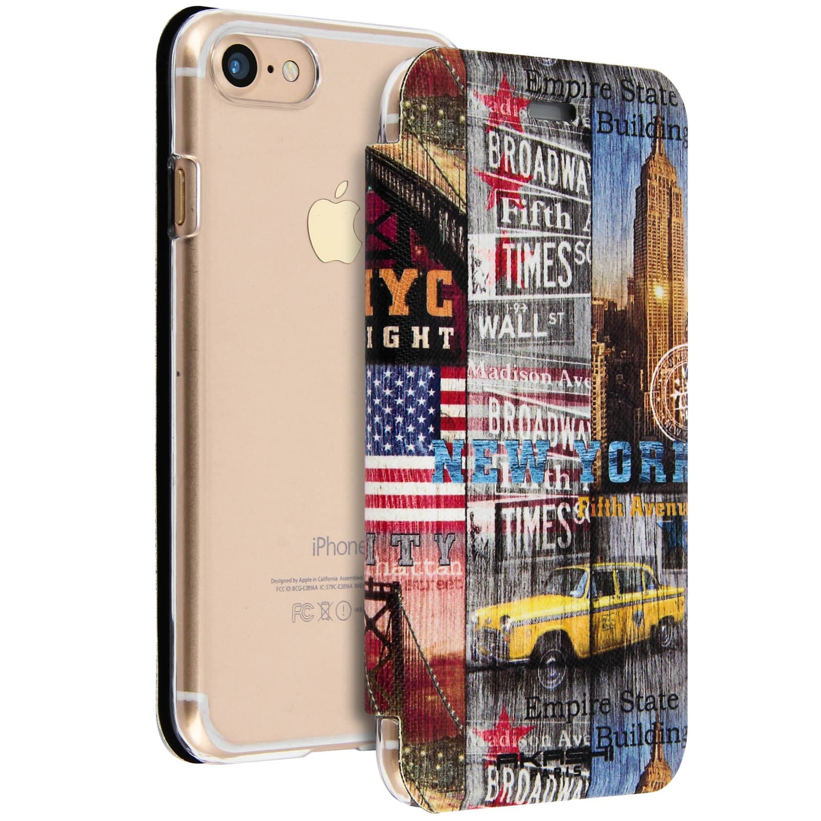Housse Folio Akashi iPhone 7 et 8