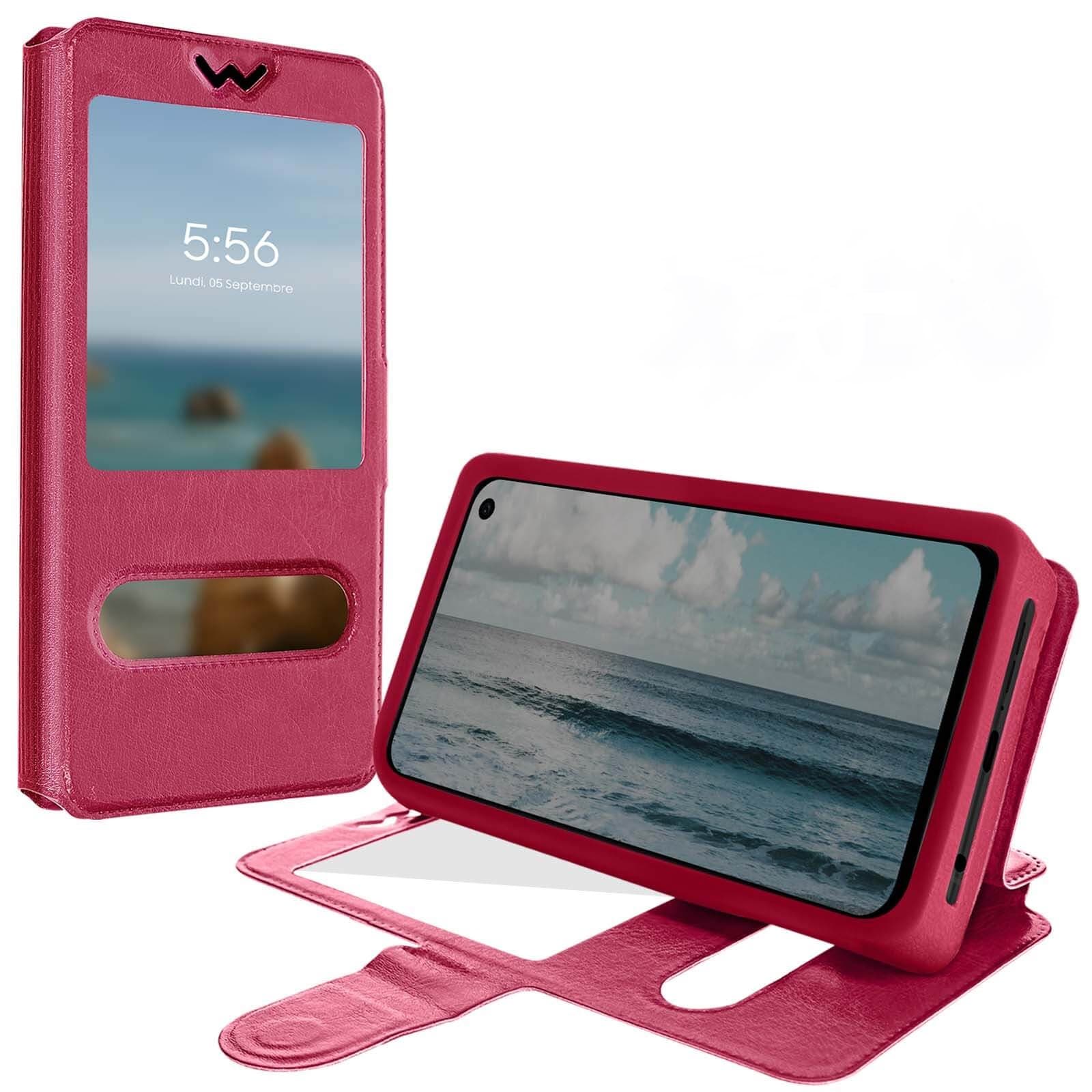 Housse Universel 2x Fenêtre Fuchsia XXL