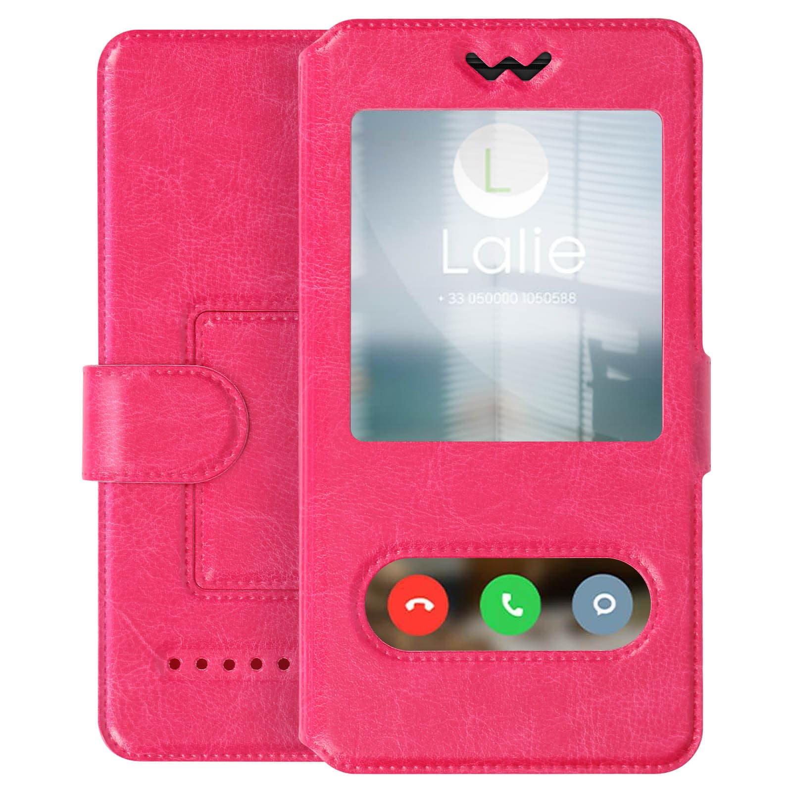 Housse Universel 2x FenĂŞtre fuchsia 3XL