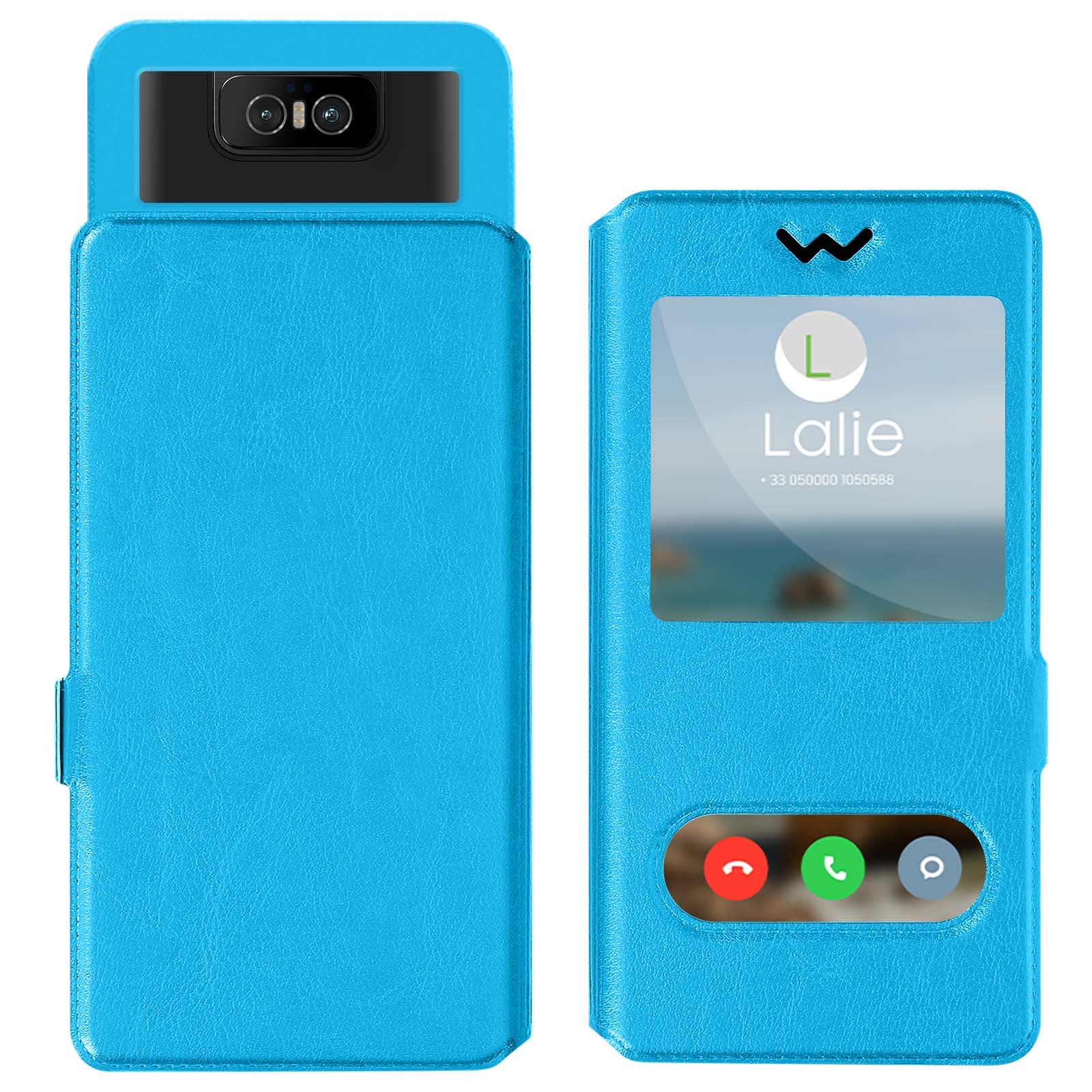 Housse Universel 2 FenĂŞtre Turquoise 3XL