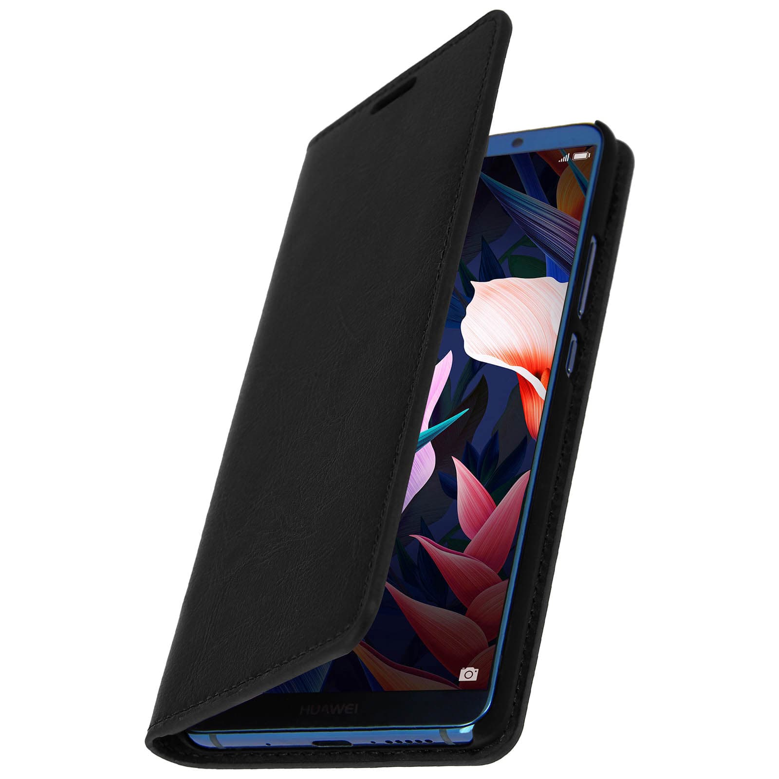 Étui folio en Cuir Mate 10 Pro - Noir