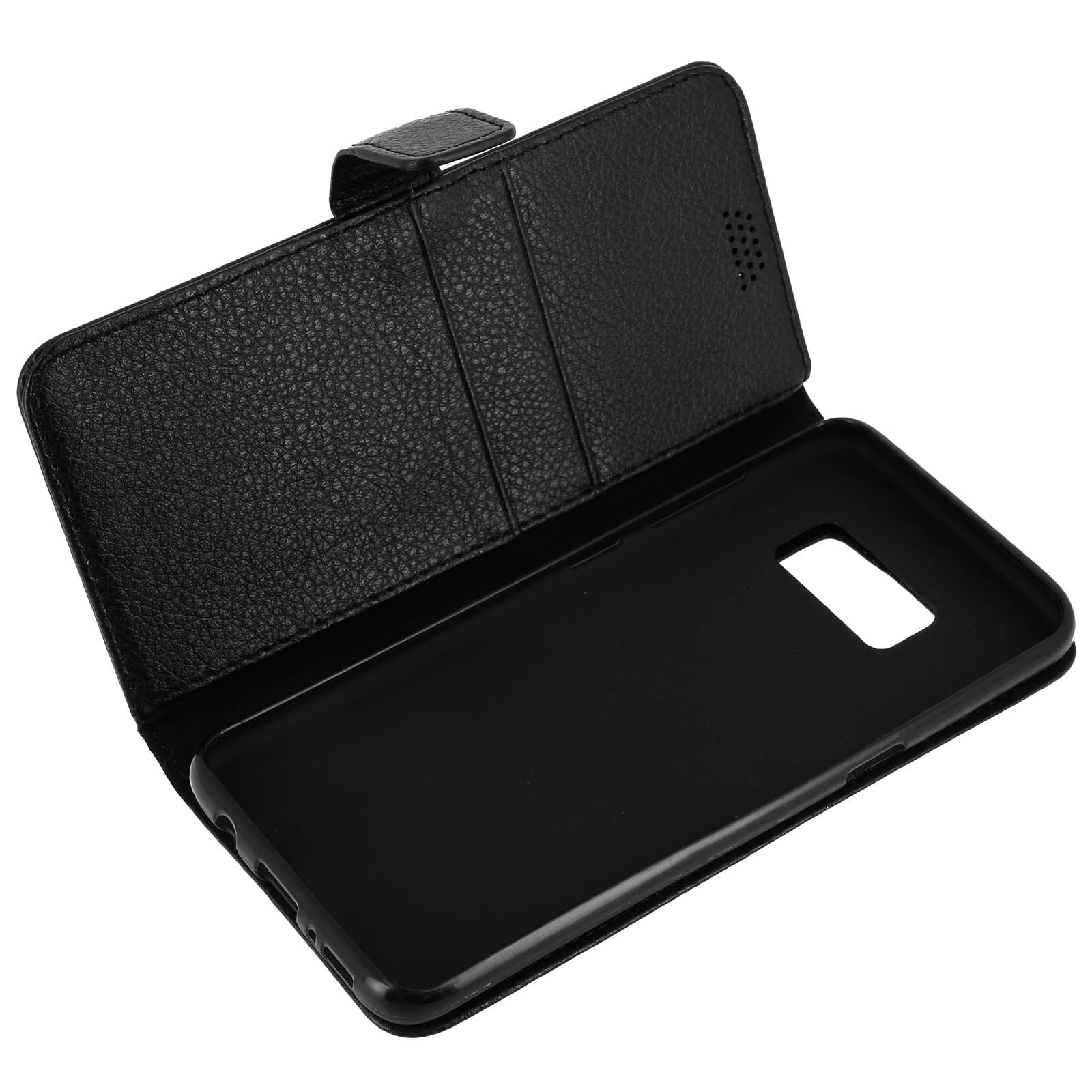 Étui Portefeuille Noir Galaxy S8 Plus