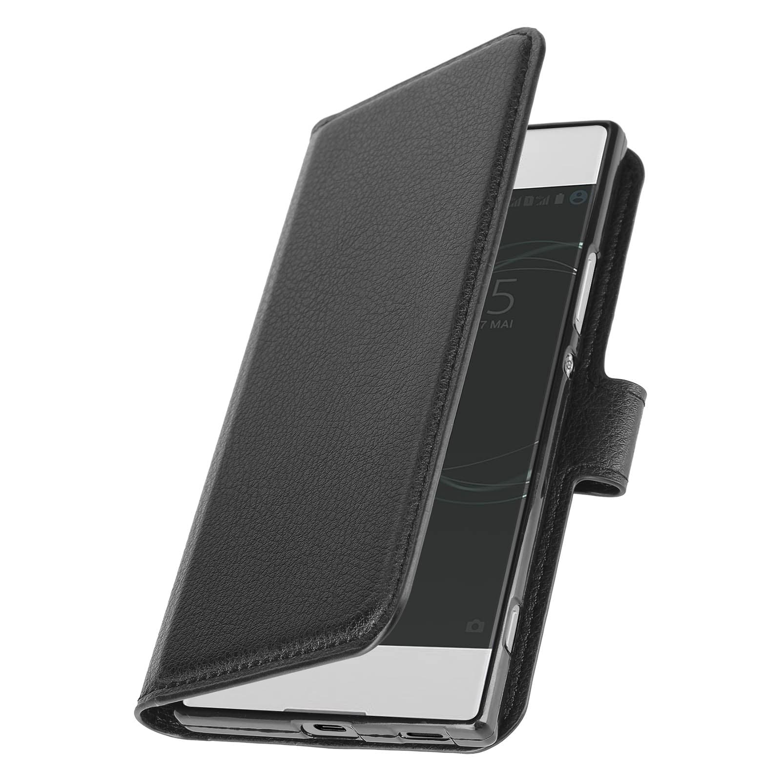 Étui Portefeuille Sony Xperia XA1 Noir