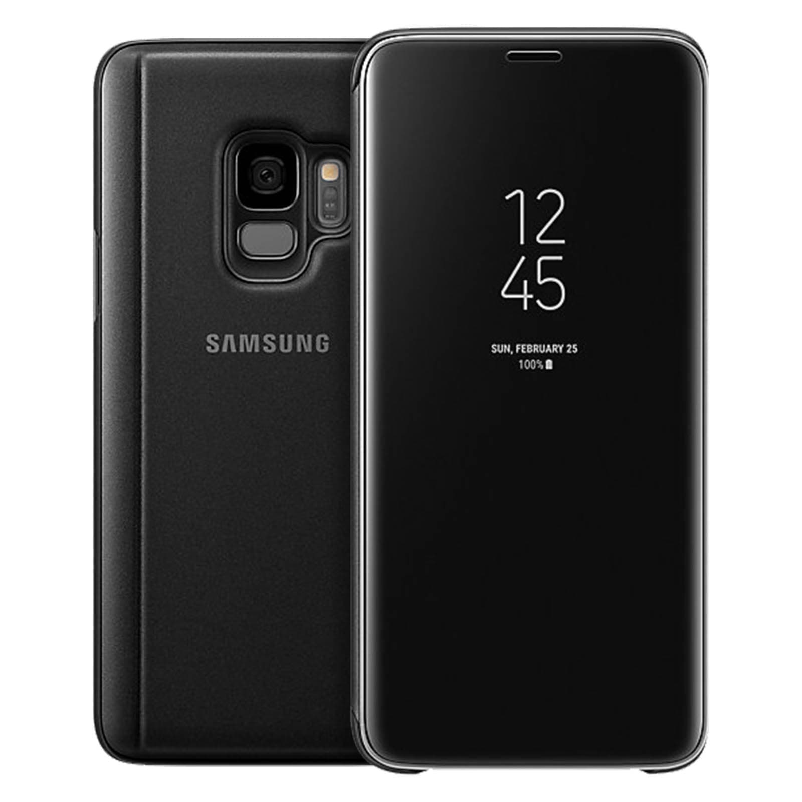 Étui original View Galaxy S9 - Noir
