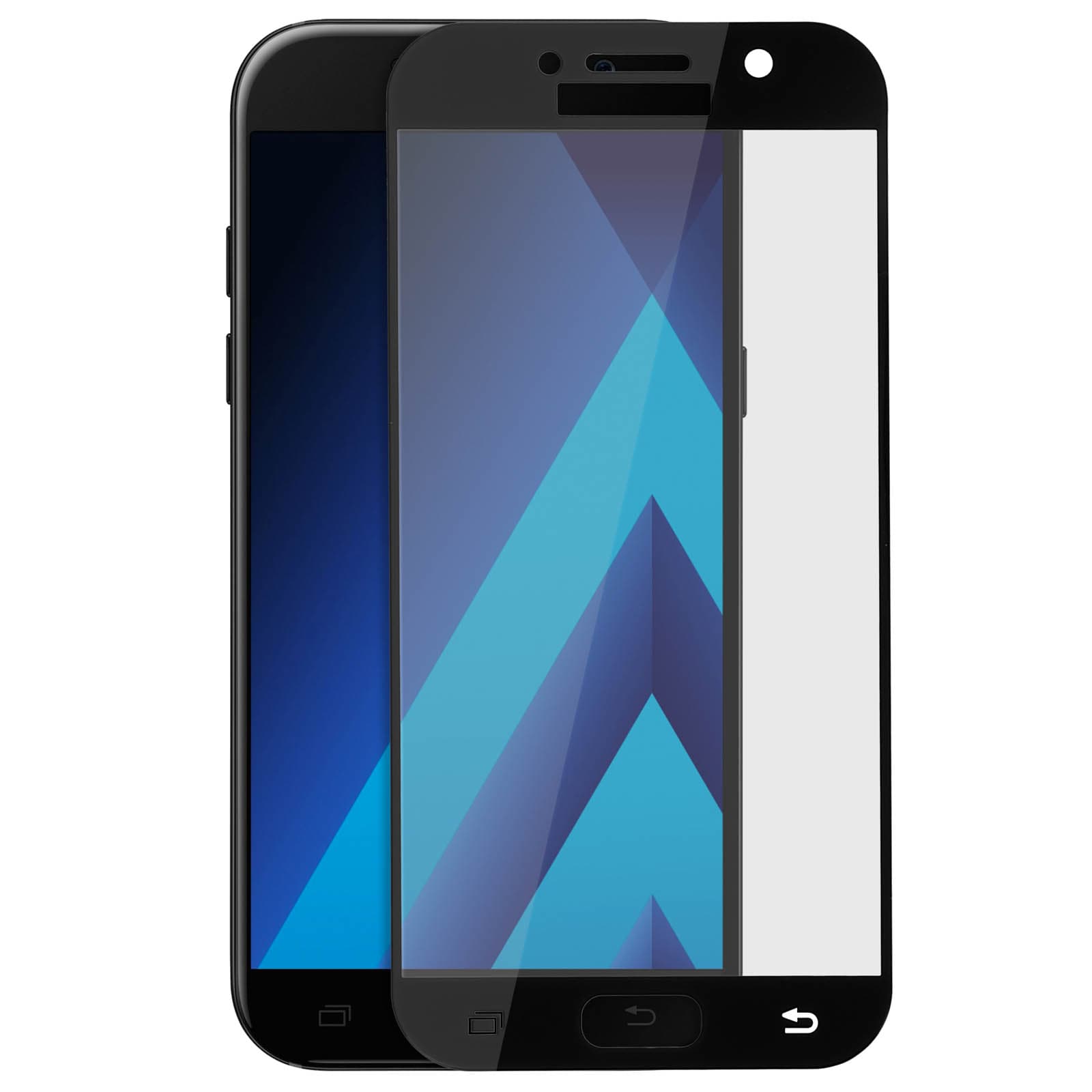 Film en verre bord noir Galaxy A5 2017