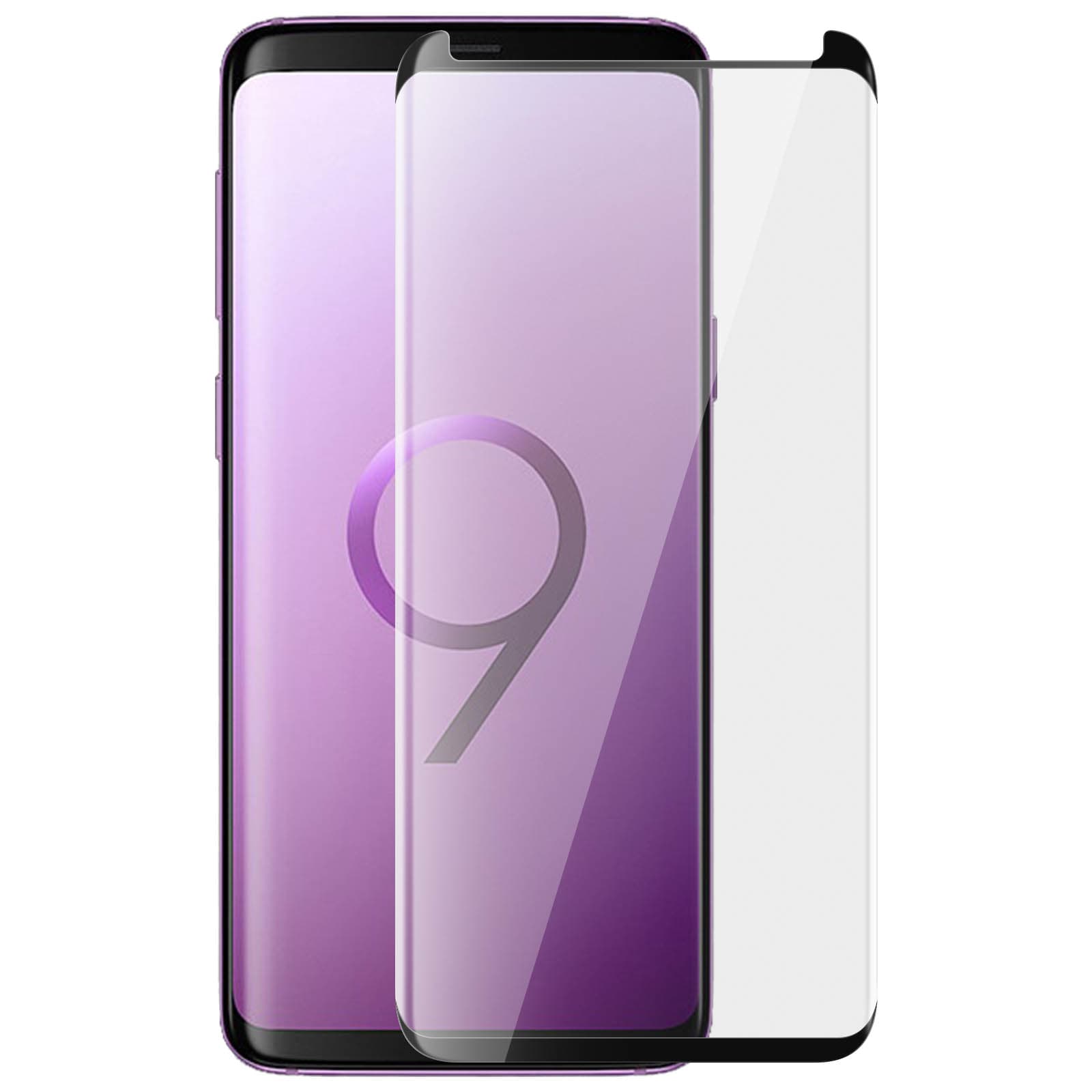 Film en verre bord noir Galaxy S9
