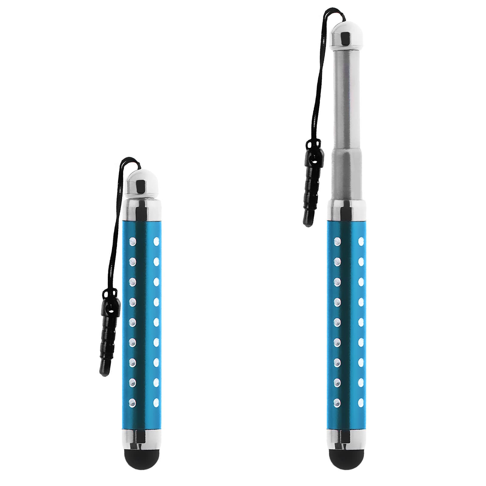 Stylet Rétractable Bleu /Attache Jack