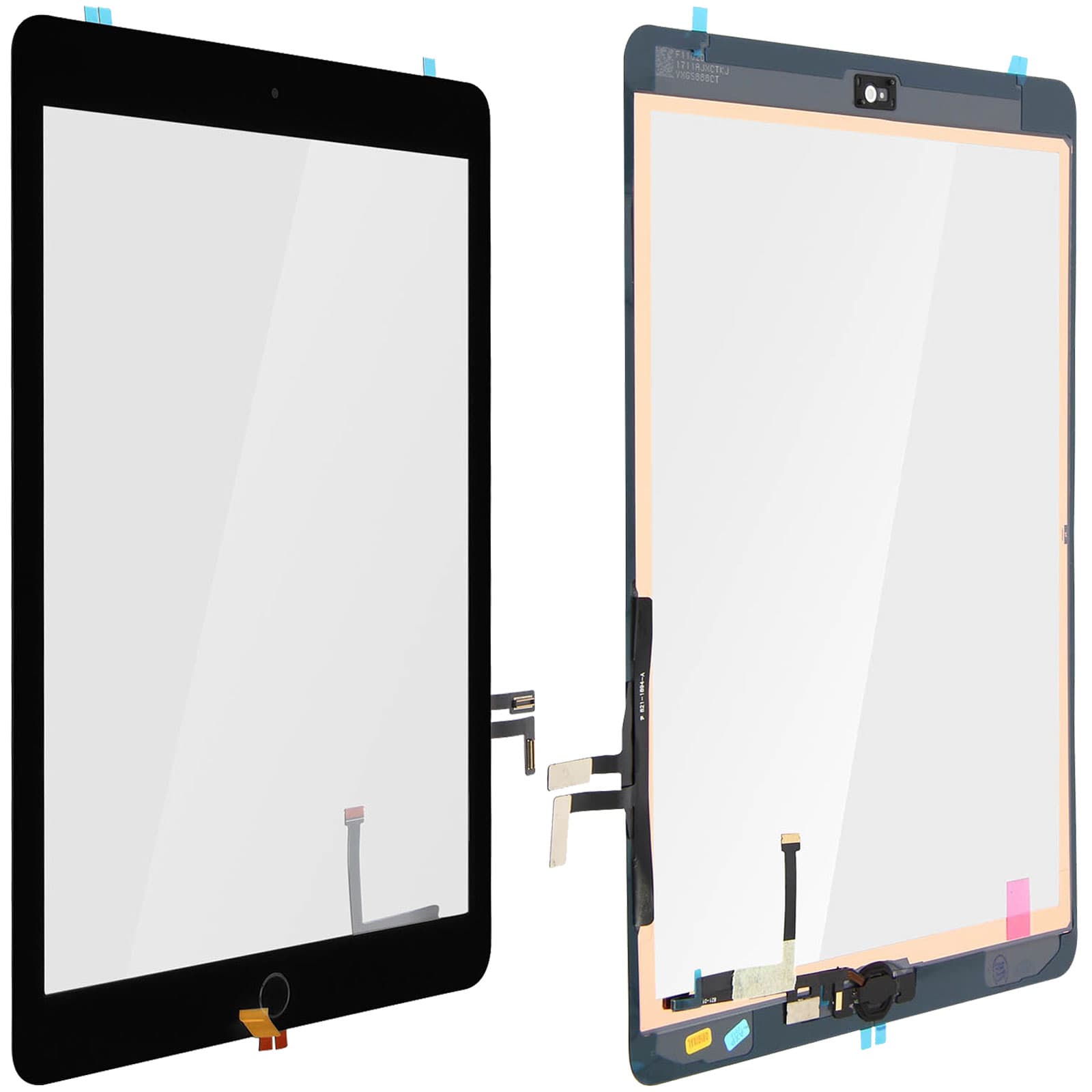 Vitre tactile cadre noir iPad 5