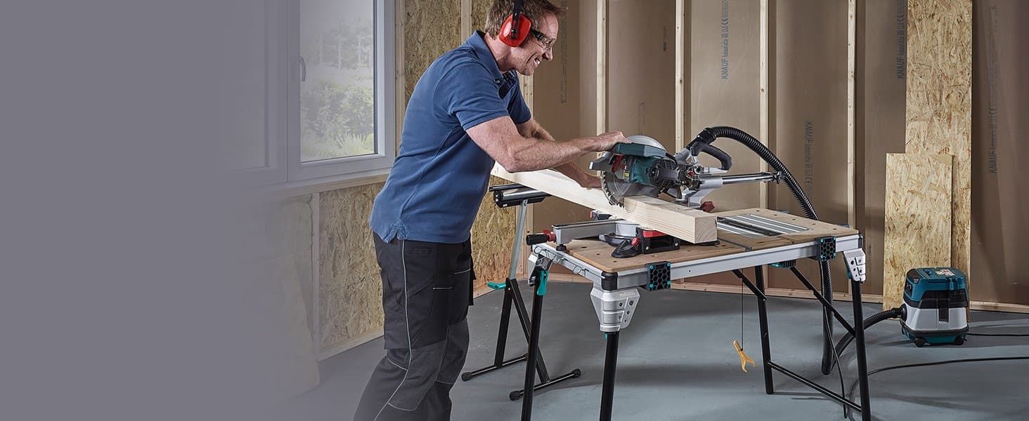 Multifunktionswerkbank für Maschinen bis 120 kg höhenverstellbar und klappbar