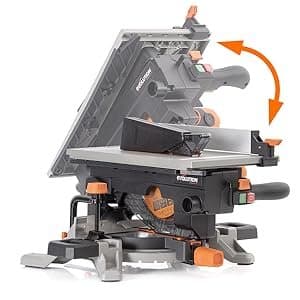 Gehrungssäge Tischkreissäge 2 in 1 1500 W TCT-Sägeblatt 210 mm