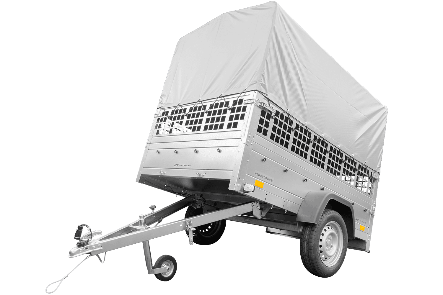 Kippanhänger UNITRAILER Garden Trailer 201 Kipp 2006 x 1256 mm zulässiges Gesamtgewicht 750 kg