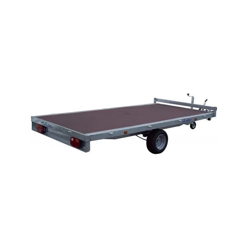LIDER 33630 Tieflader PTAC 1000 bis 1500 kg 355×180 cm gebremst
