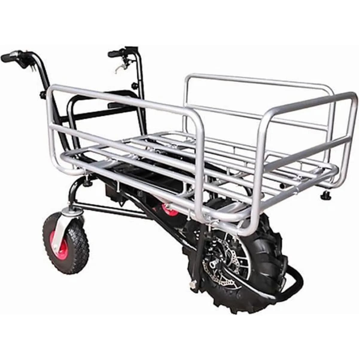 Brouette Électrique 24V DEFPRO - Charge 120kg: Outil de Jardinage Puissant et Pratique