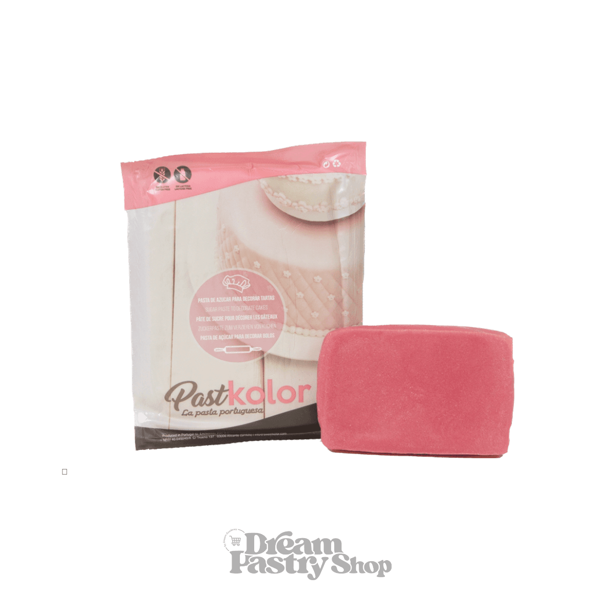 Pâte à sucre - Pastkolor©- 250g Green Holly