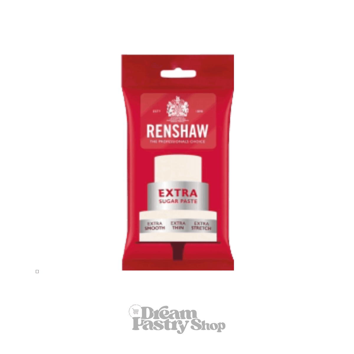 Pâte à Sucre Blanche Renshaw - 1kg