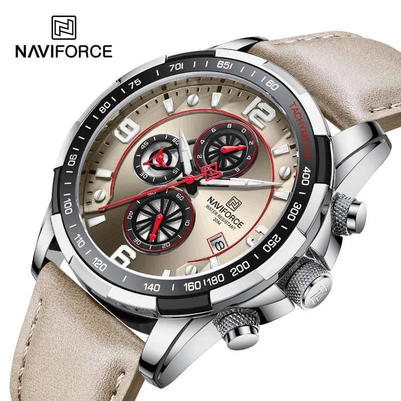 NAVIFORCE NF8020L Multifunction Sport Watch - Durable Waterproof Outdoor Chronograph Wristwatch SGNGN
