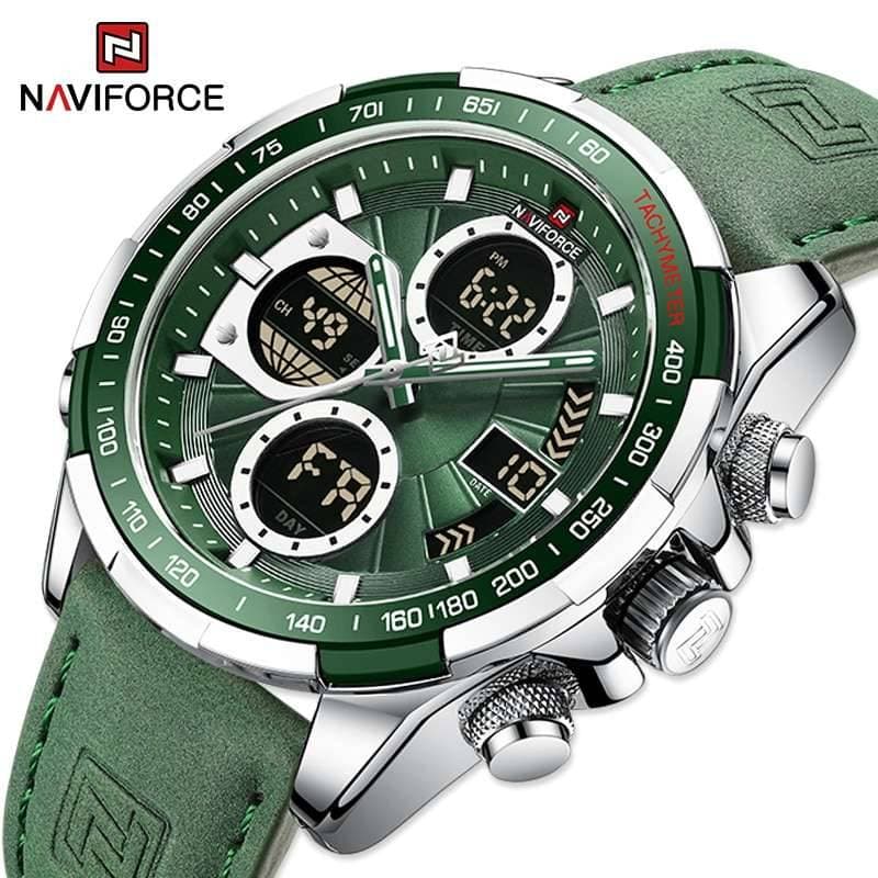 NAVIFORCE NF9197 Sport Chronograph Alarm Watch L-BWB