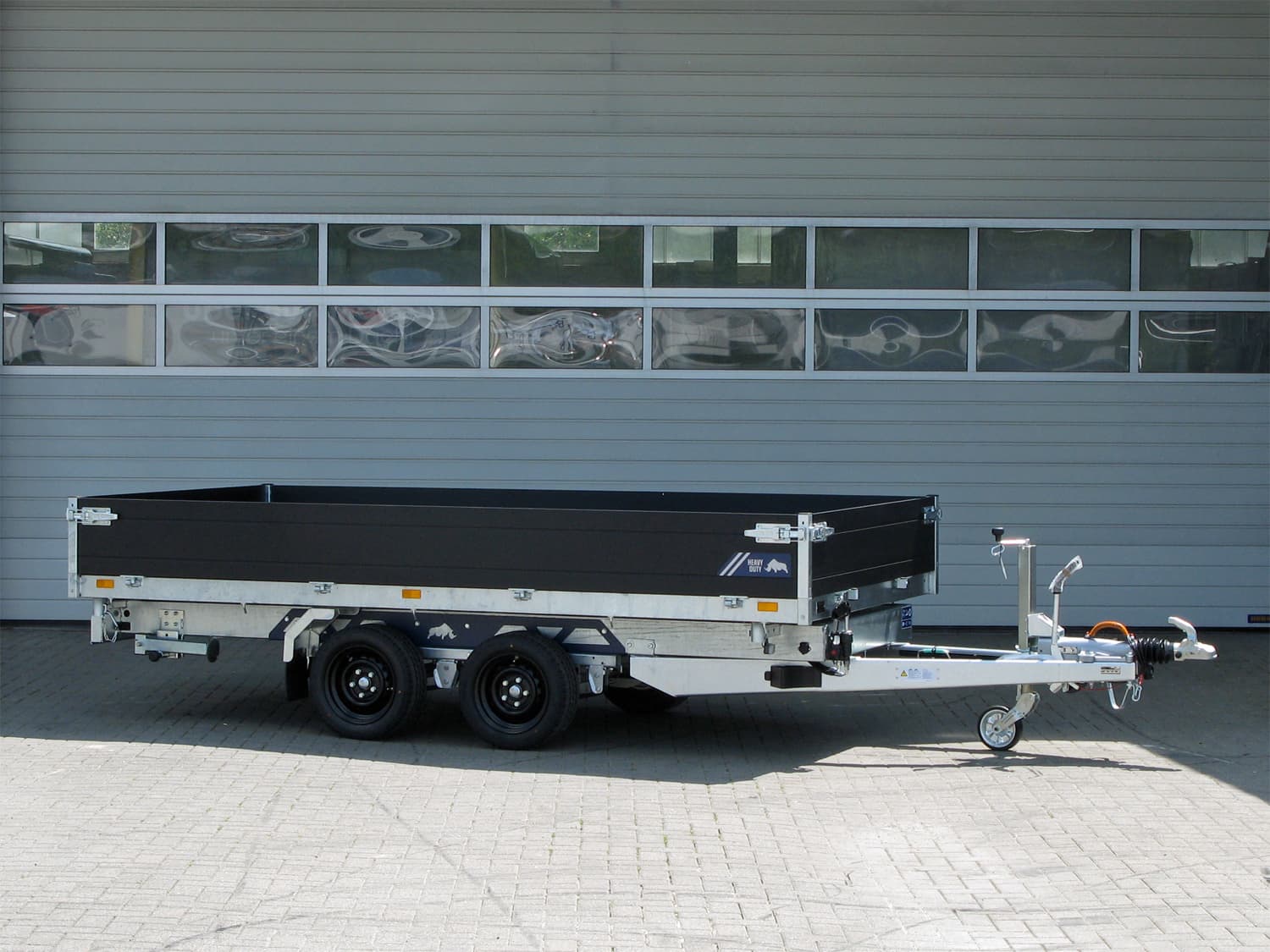 Saris K3 356 184 3500 2 HD E Profi Heavy Duty Rampen, Stützen, Nothandpumpe