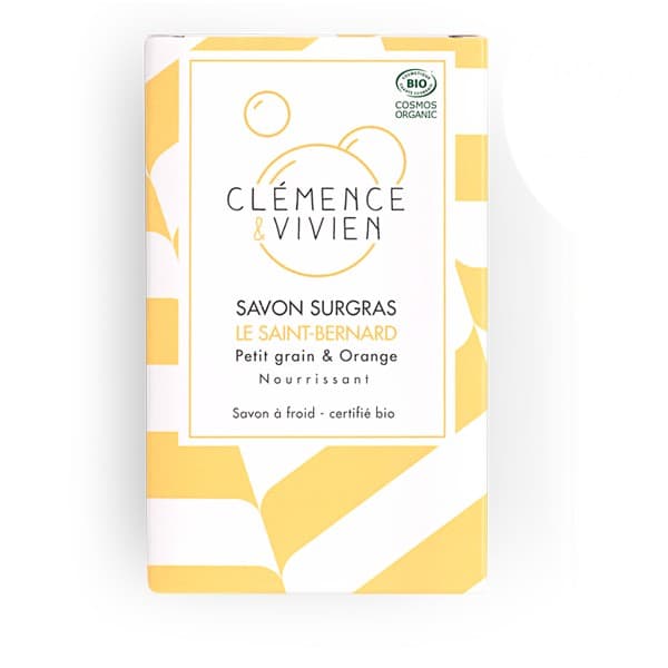 Savon saponifié à froid le Saint Bernard Clémence et Vivien