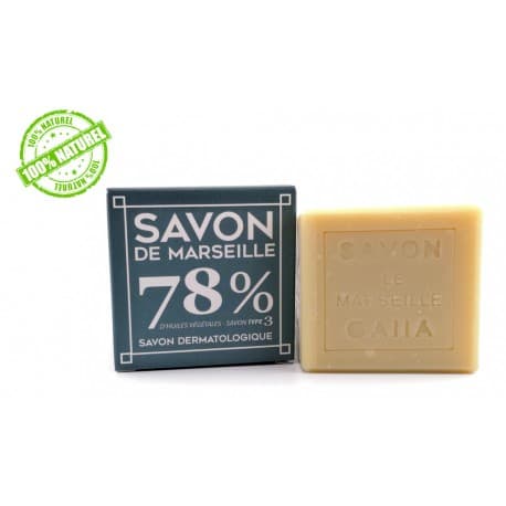 Savon de Marseille Le Canebiére Olive,Coco et Chanvre Gaiia 100g