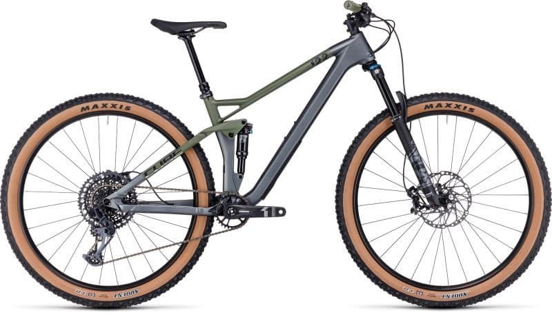 Cube Stereo ONE22 HPC TM 29 flashgrey´n´olive - XL