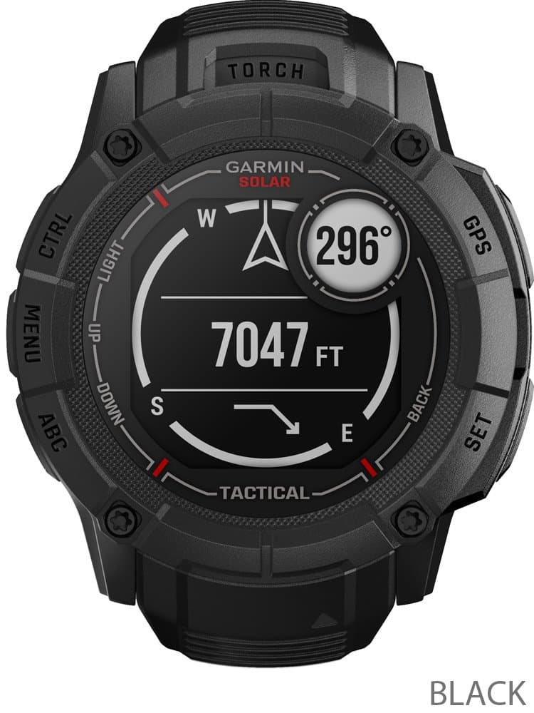 Garmin Instinct® 2X Solar Tactical Edition - GPS Multisport Smartwatch - black