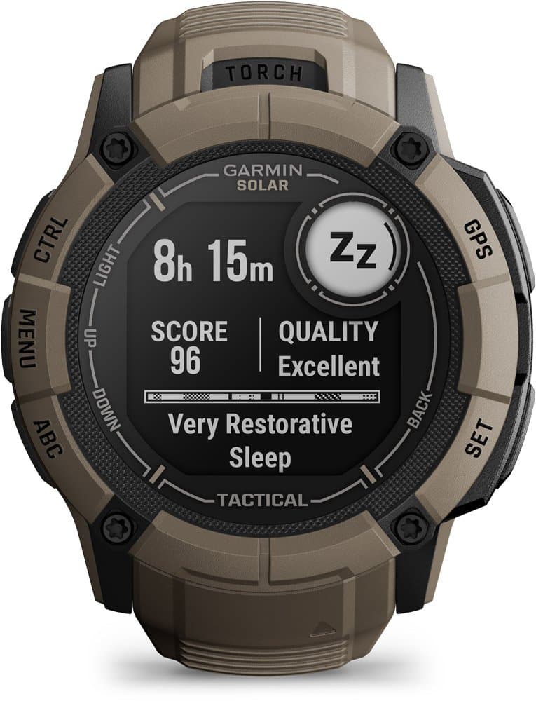 Garmin Instinct® 2X Solar Tactical Edition - GPS Multisport Smartwatch - olive green