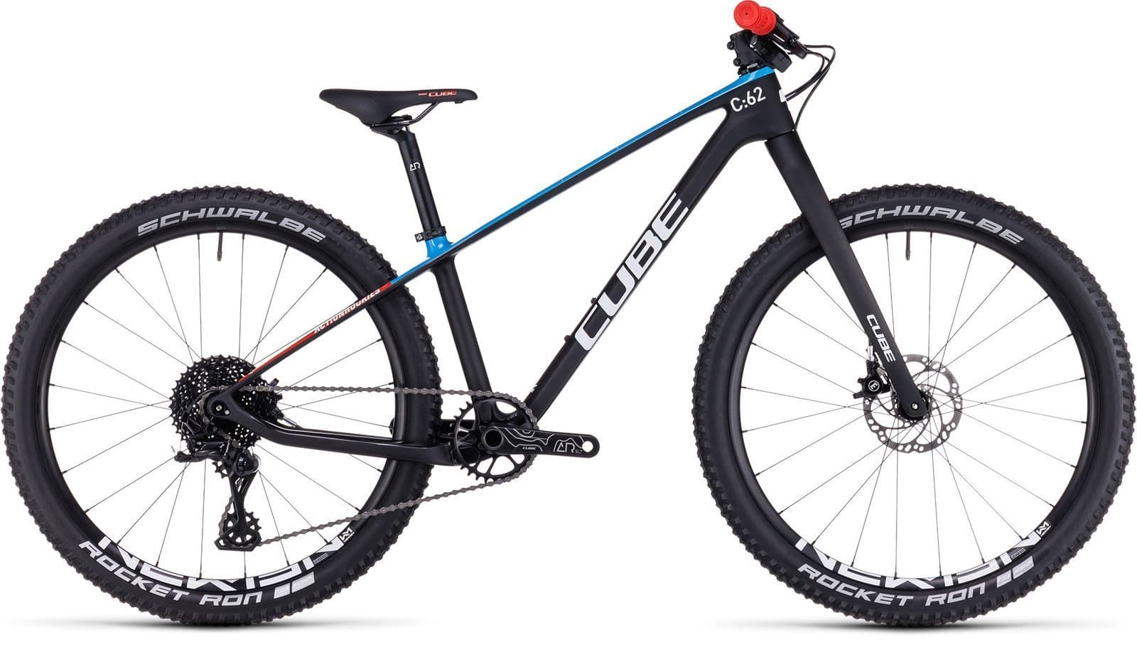 Cube Elite 240 C:62 Pro carbon´n´blue´n´red - 24"