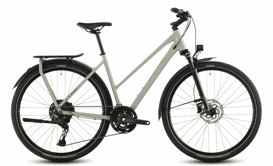 Cube Kathmandu EXC - 28 Zoll 22K Trapez - pea'n'grau - 46 cm