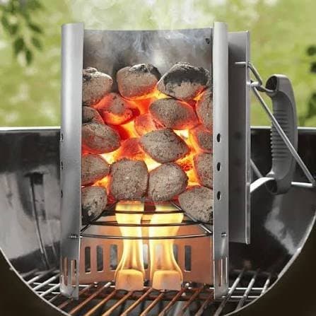Cheminée d’allumage — Pour barbecue