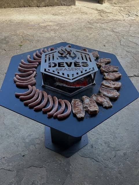 Brasero Devès — Table plancha
