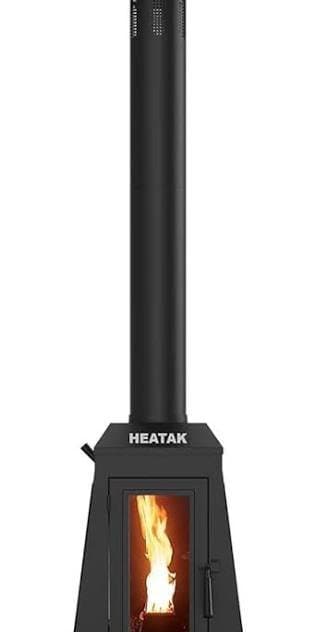 Poêle de terrasse Heatak — Conduit haut