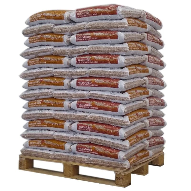 Ardenforest Pellets – Paletes de 70 sacos de 15 kg