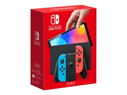 Nintendo Switch (modèle OLED) avec manettes