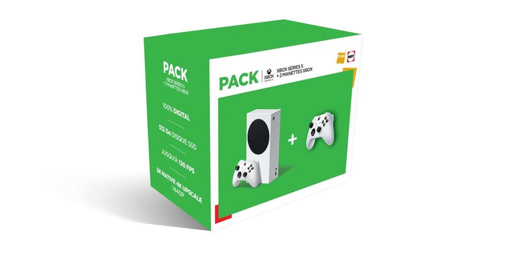 PACK XBOX SERIES S Manette robot white