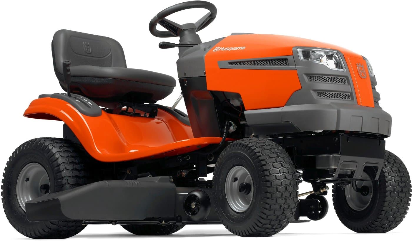 Husqvarna – TS 142L – Rasentraktor – mit 107 cm Seitenauswurf-Mähwerk und Hydrostat – Modell 2022