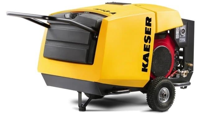 Kaeser MOBILAIR M17 Hochdruck-Baukompressor 15 bar mit Honda GX 630 und 20-Liter-Tank