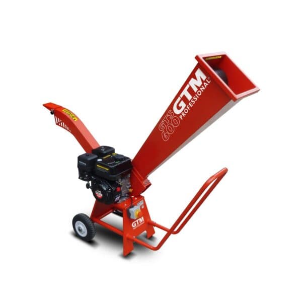 Broyeur thermique GTM GTS 600-G â Compact, 6,5 cv, idĂ©al jardin et espaces restreints (jusquâĂ Ă 5 cm)