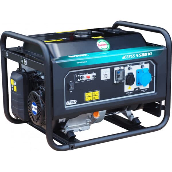 Groupe électrogène ACCESS 5500 XL Imer – 5.5 kW monophasé avec réservoir XL