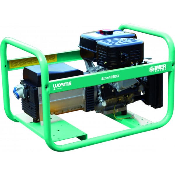 Groupe électrogène EXPERT 6510 X – 5.85 kW monophasé, robuste et performant