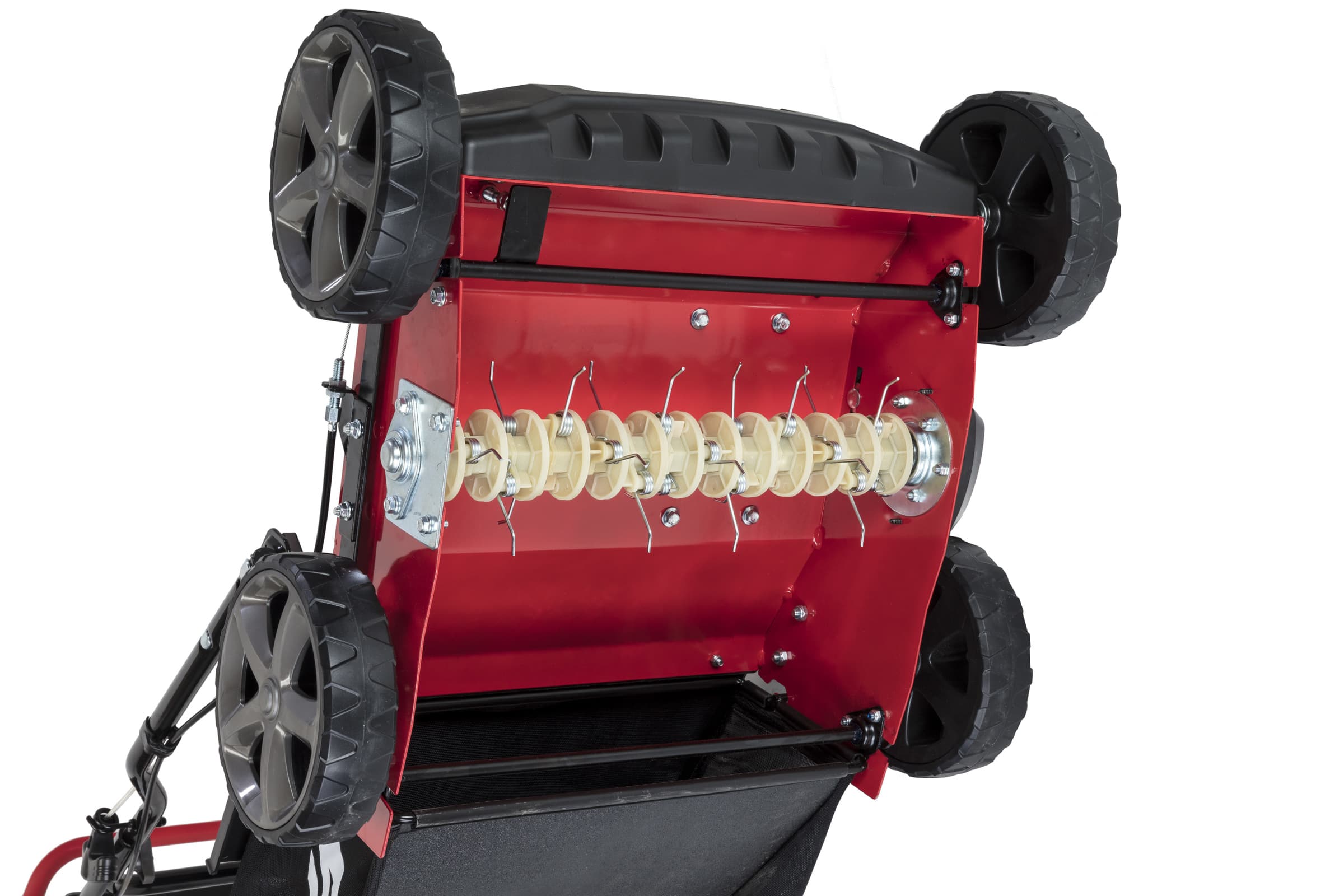 Scarificateur Kiva Prima + – 40 cm, machine 2 en 1 pour démousser, aérer et embellir la pelouse
