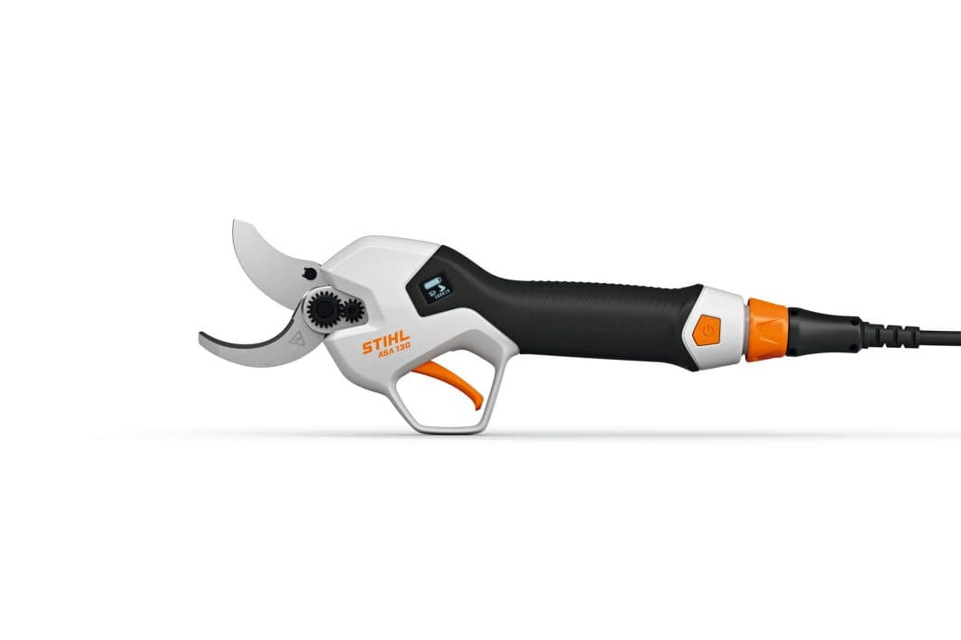 Sécateur à batterie STIHL ASA 130 – Coupe professionnelle jusqu’à 35 mm pour viticulture et espaces verts